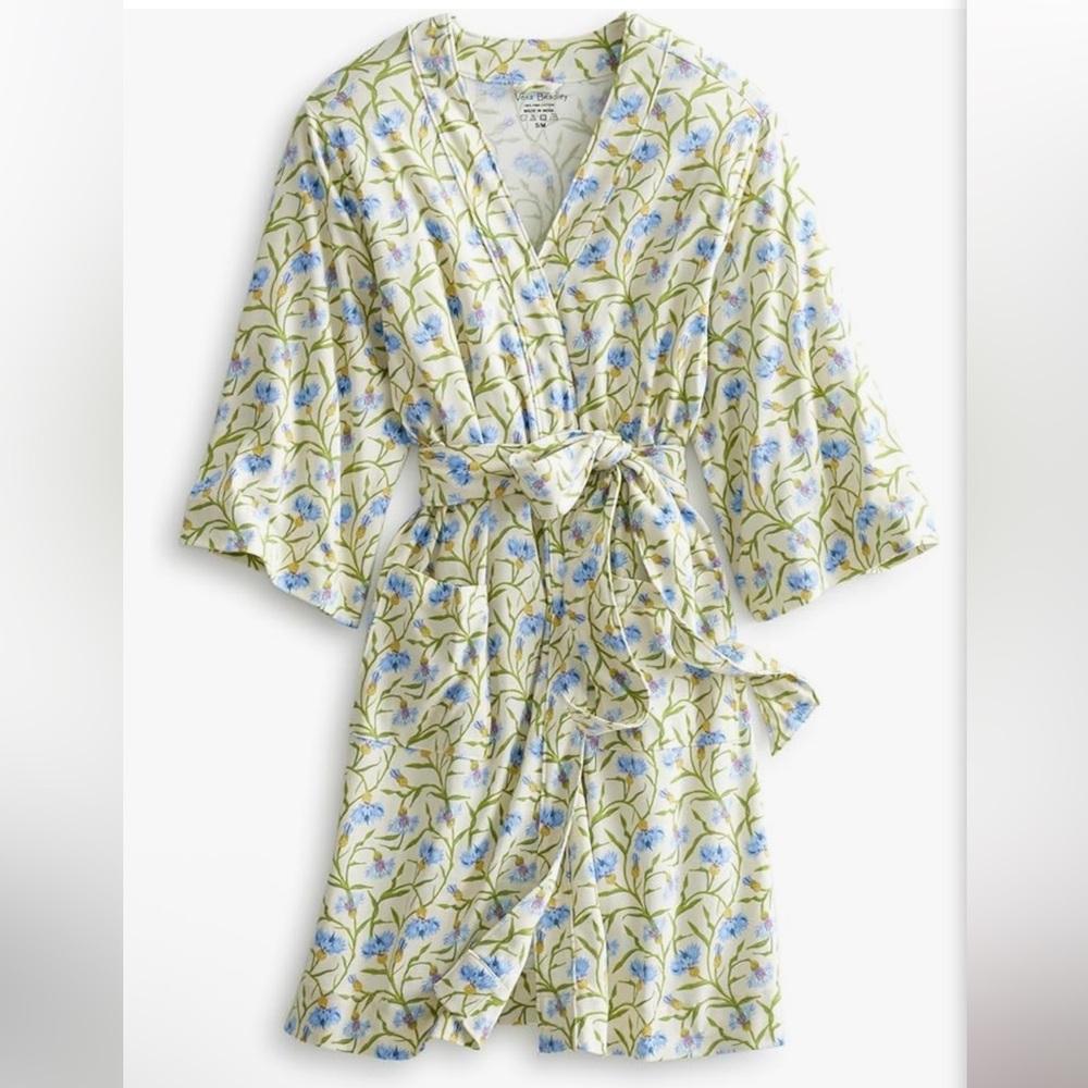 vera bradley knit cotton robe (lightweight for summer)